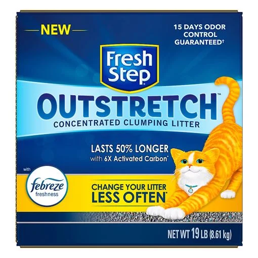 Pet grooming and cleaning products:Fresh Step Scented Outstretch Concentrated Clumping Cat Litter