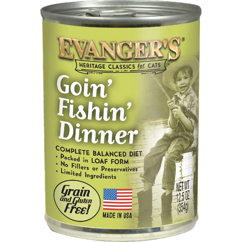    - Hill's Science Diet cat food price  Evanger's Heritage Classics Goin' Fishin' Dinner Wet Cat Food Can